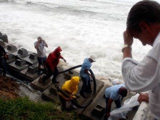 seawall